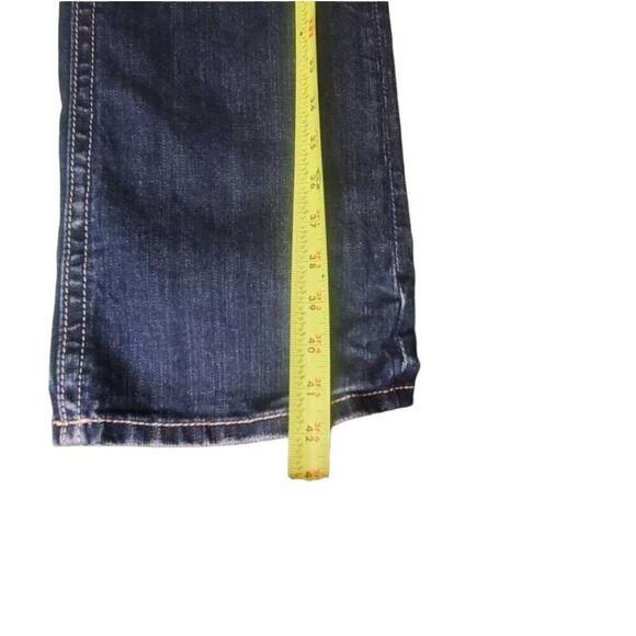 MEK Denim Jeans Womens Oaxaca Boot Cut Distressed Denim N0 Tag Approx Size 28-29 - Picture 11 of 12